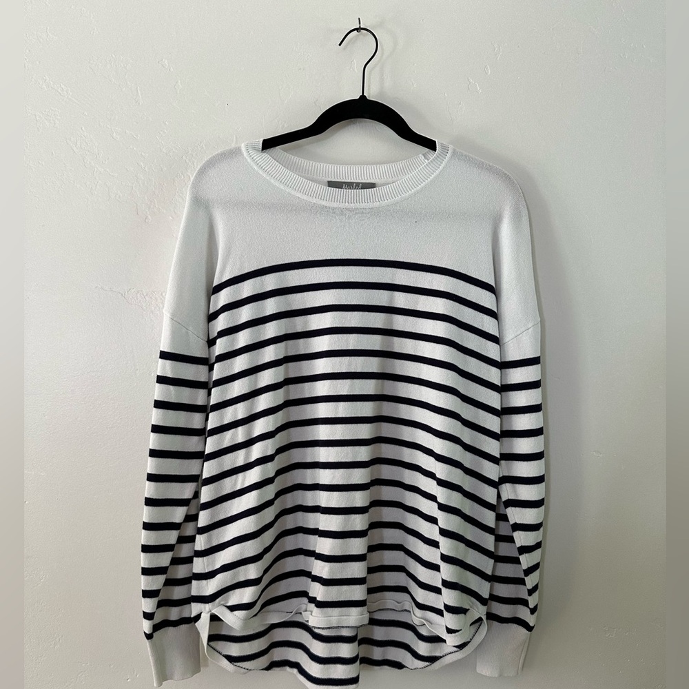 Marled, large, long sleeve